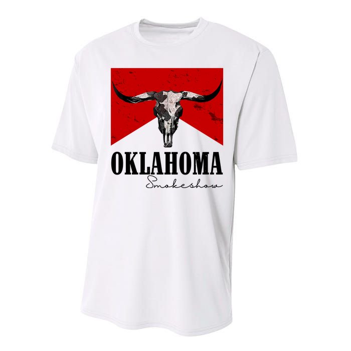 Oklahoma Smokeshow Vintage Performance Sprint T-Shirt