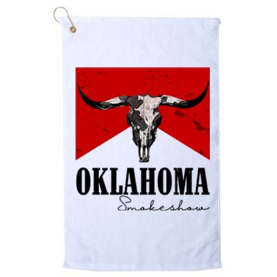 Oklahoma Smokeshow Vintage Platinum Collection Golf Towel