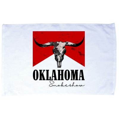 Oklahoma Smokeshow Vintage Microfiber Hand Towel