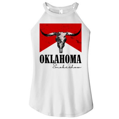 Oklahoma Smokeshow Vintage Women's Perfect Tri Rocker Tank