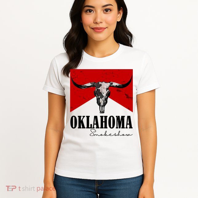 Oklahoma Smokeshow Vintage Womens T-Shirt