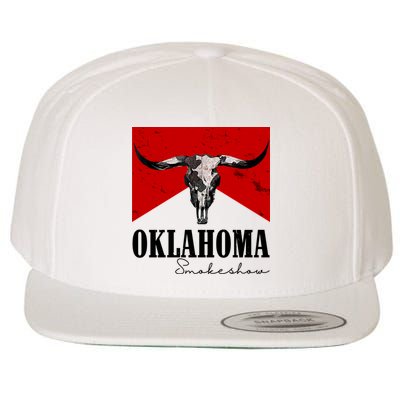 Oklahoma Smokeshow Vintage Wool Snapback Cap