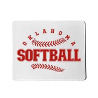 Oklahoma Softball Vintage Mousepad