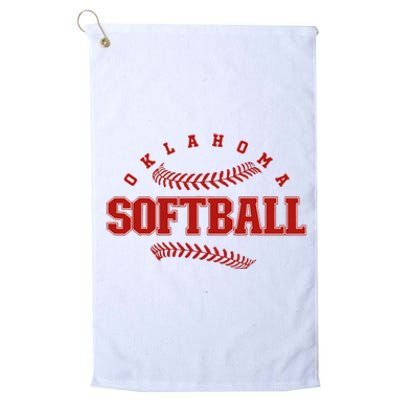 Oklahoma Softball Vintage Platinum Collection Golf Towel