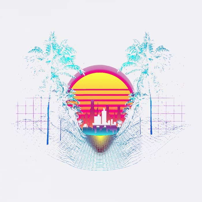 Outrun Synthwave Vaporwave Aesthetic 80S Retro Sweatshirt