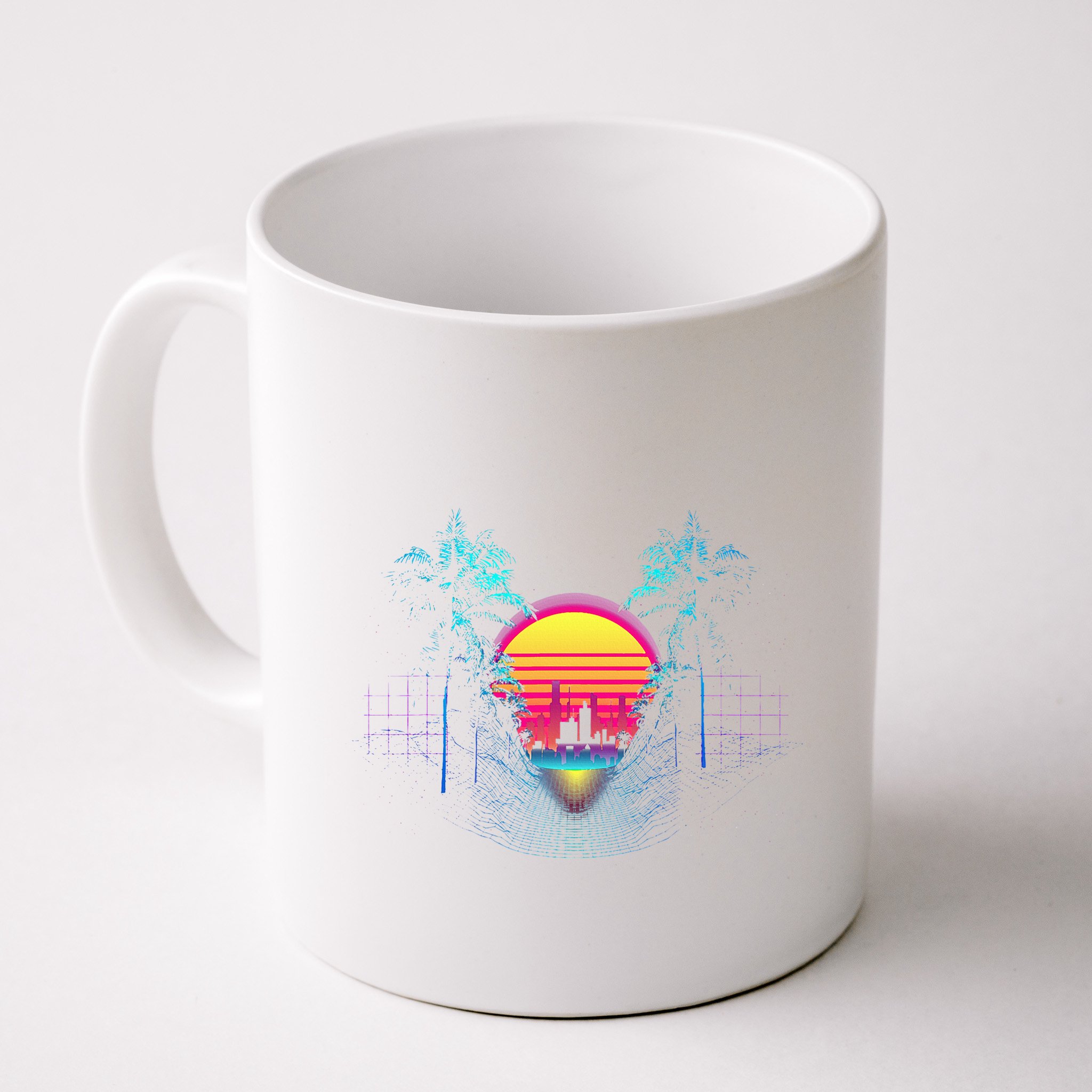 Outrun Synthwave Vaporwave Aesthetic 80S Retro Mug
