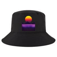 Outrun Synthwave Vaporwave Aesthetic 80s Retro Cool Comfort Performance Bucket Hat