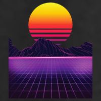 Outrun Synthwave Vaporwave Aesthetic 80s Retro Cool Comfort Performance Bucket Hat