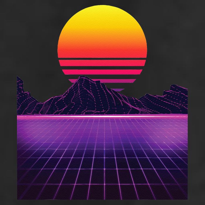 Outrun Synthwave Vaporwave Aesthetic 80s Retro Cool Comfort Performance Bucket Hat