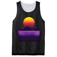 Outrun Synthwave Vaporwave Aesthetic 80s Retro Mesh Reversible Basketball Jersey Tank