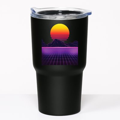 Outrun Synthwave Vaporwave Aesthetic 80s Retro Tumbler