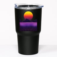 Outrun Synthwave Vaporwave Aesthetic 80s Retro Tumbler