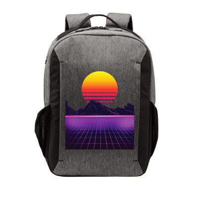 Outrun Synthwave Vaporwave Aesthetic 80s Retro Vector Backpack