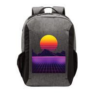 Outrun Synthwave Vaporwave Aesthetic 80s Retro Vector Backpack