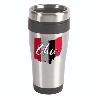 Ohio State Vintage 16oz Travel Tumbler
