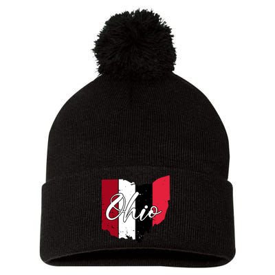 Ohio State Vintage Pom Pom 12in Knit Beanie