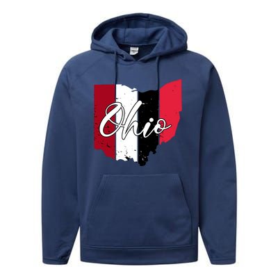 Ohio State Vintage Performance Fleece Hoodie