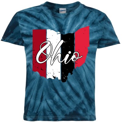 Ohio State Vintage Kids Tie-Dye T-Shirt