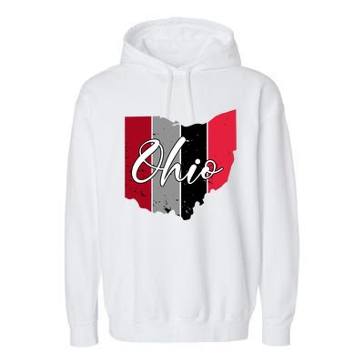 Ohio State Vintage Garment-Dyed Fleece Hoodie