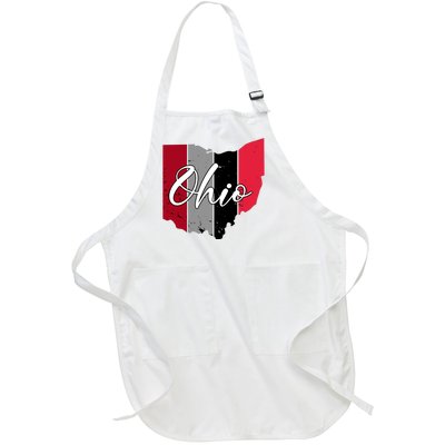 Ohio State Vintage Full-Length Apron With Pockets