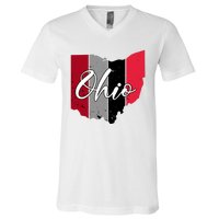 Ohio State Vintage V-Neck T-Shirt