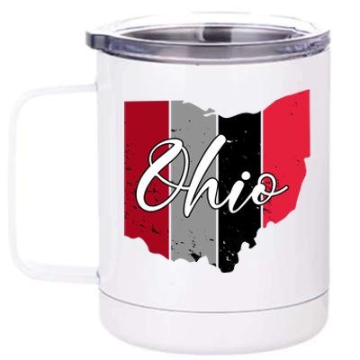 Ohio State Vintage 12 oz Stainless Steel Tumbler Cup