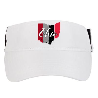 Ohio State Vintage Adult Drive Performance Visor