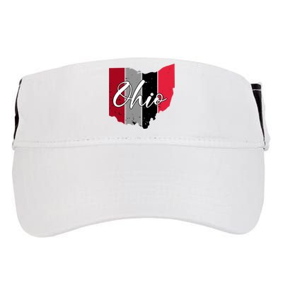 Ohio State Vintage Adult Drive Performance Visor