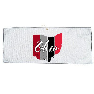 Ohio State Vintage Large Microfiber Waffle Golf Towel