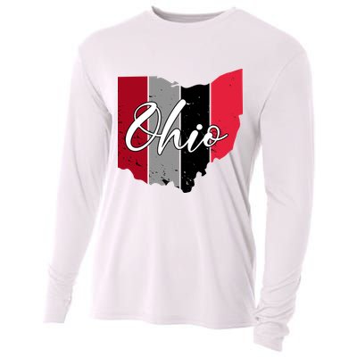Ohio State Vintage Cooling Performance Long Sleeve Crew
