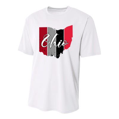 Ohio State Vintage Youth Performance Sprint T-Shirt