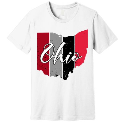 Ohio State Vintage Premium T-Shirt