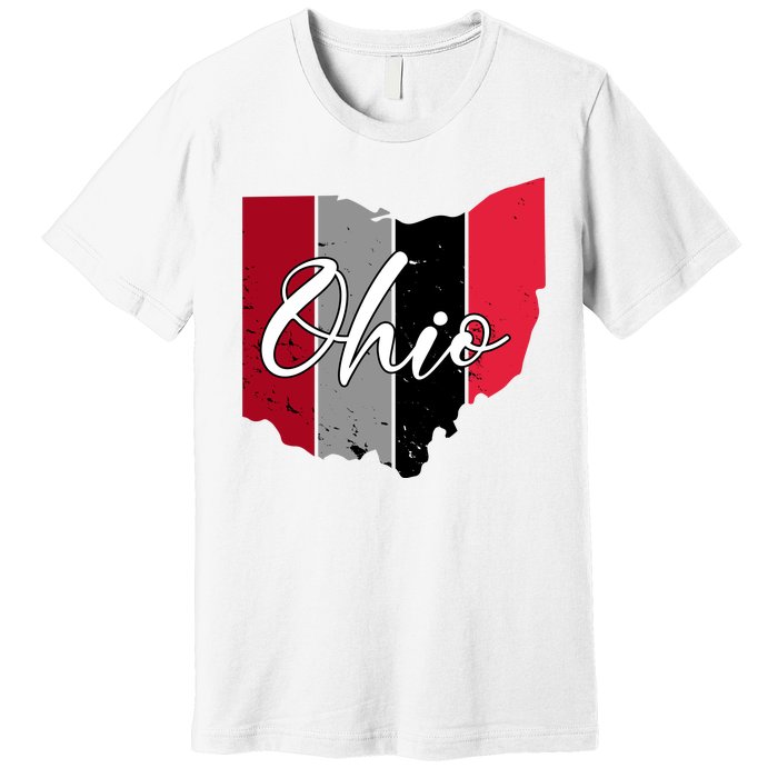 Ohio State Vintage Premium T-Shirt