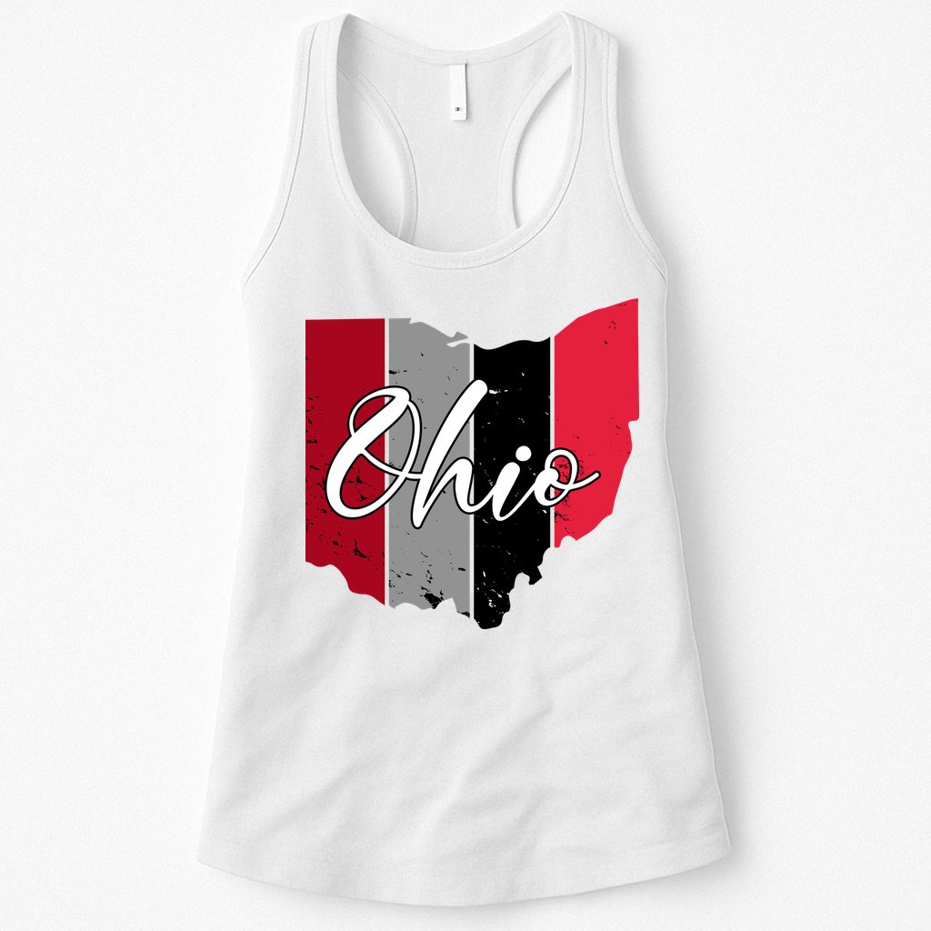Ohio State Vintage Womens Tank Top