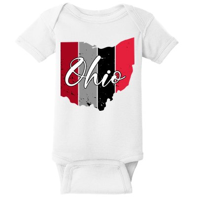 Ohio State Vintage Baby Bodysuit