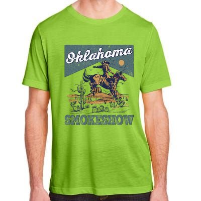 Oklahoma Smokeshow Western Oklahoma Smokeshow Rodeo Adult ChromaSoft Performance T-Shirt