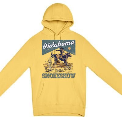 Oklahoma Smokeshow Western Oklahoma Smokeshow Rodeo Premium Pullover Hoodie