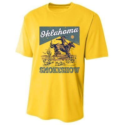 Oklahoma Smokeshow Western Oklahoma Smokeshow Rodeo Performance Sprint T-Shirt