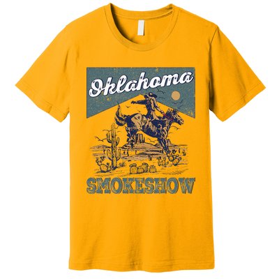 Oklahoma Smokeshow Western Oklahoma Smokeshow Rodeo Premium T-Shirt