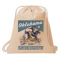 Oklahoma Smokeshow Western Oklahoma Smokeshow Rodeo Drawstring Bag