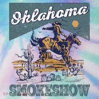 Oklahoma Smokeshow Western Oklahoma Smokeshow Rodeo Legacy Tie Dye Trucker Hat