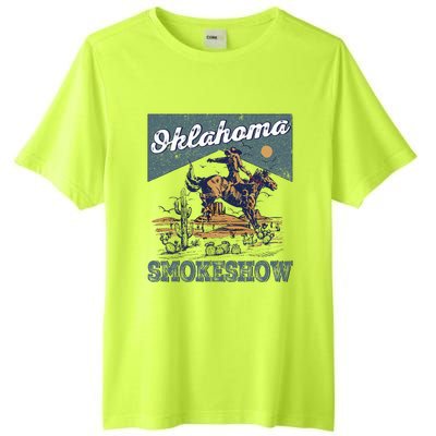 Oklahoma Smokeshow Western Oklahoma Smokeshow Rodeo Tall Fusion ChromaSoft Performance T-Shirt