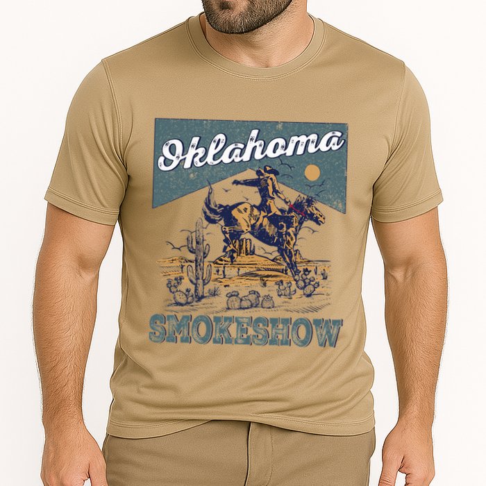 Oklahoma Smokeshow Western Oklahoma Smokeshow Rodeo Performance Shirt