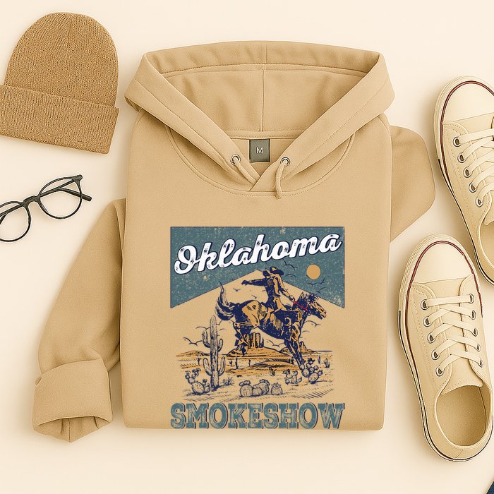 Oklahoma Smokeshow Western Oklahoma Smokeshow Rodeo Hoodie