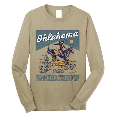 Oklahoma Smokeshow Western Oklahoma Smokeshow Rodeo Long Sleeve Shirt