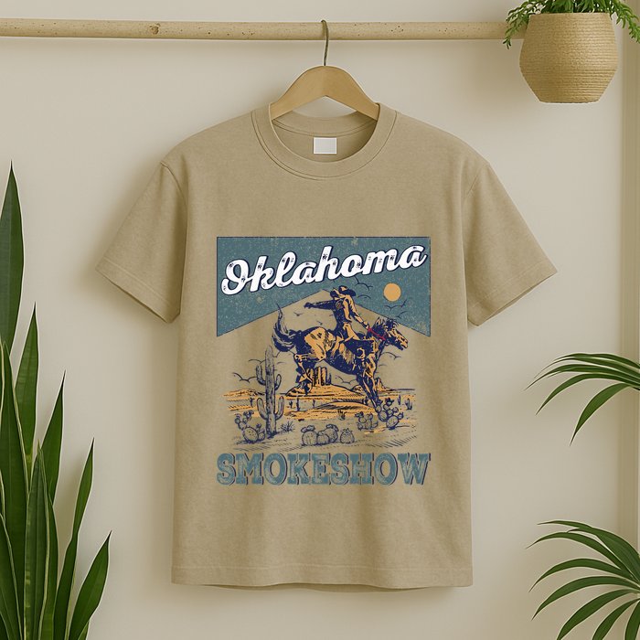Oklahoma Smokeshow Western Oklahoma Smokeshow Rodeo T-Shirt