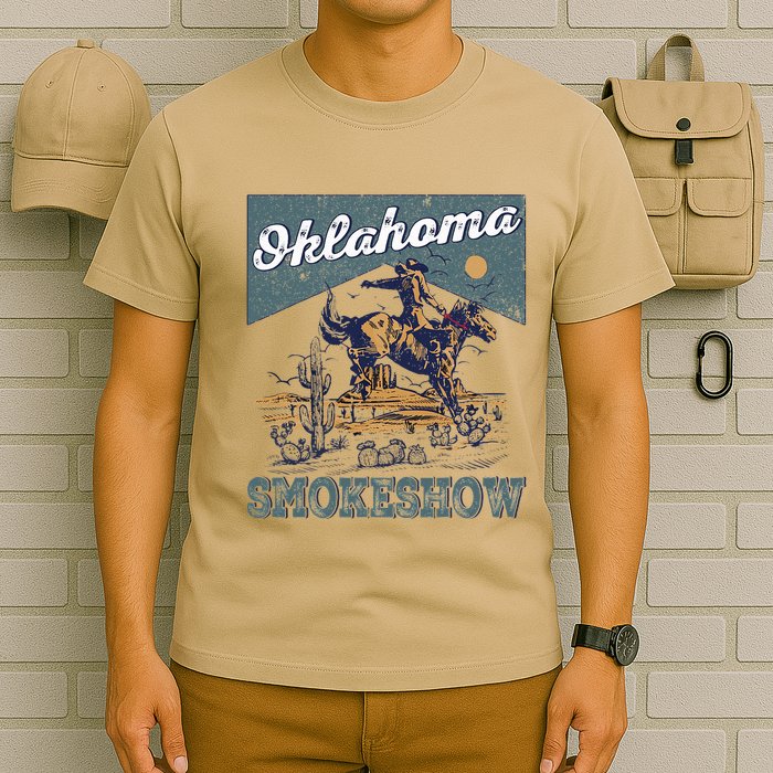 Oklahoma Smokeshow Western Oklahoma Smokeshow Rodeo T-Shirt