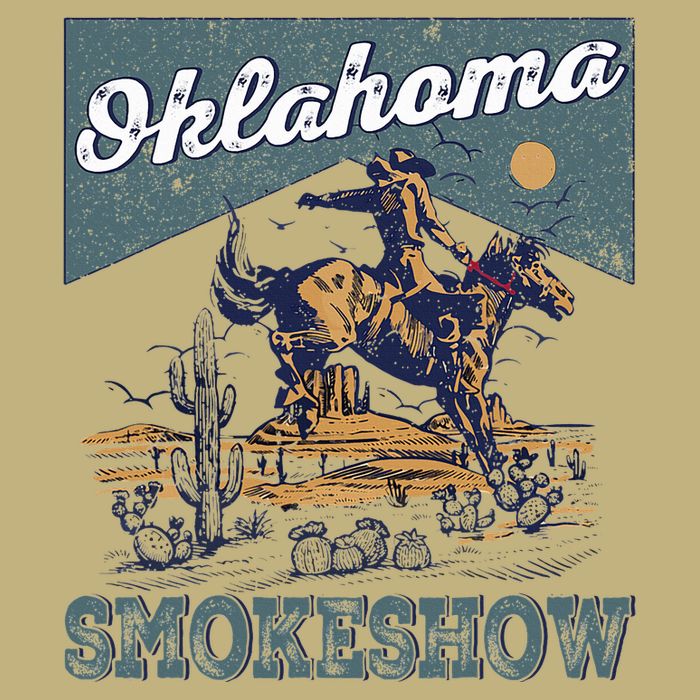 Oklahoma Smokeshow Western Oklahoma Smokeshow Rodeo T-Shirt