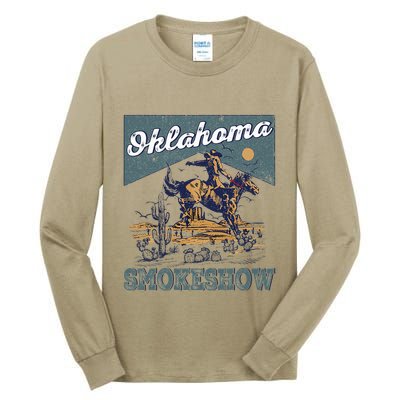 Oklahoma Smokeshow Western Oklahoma Smokeshow Rodeo Tall Long Sleeve T-Shirt