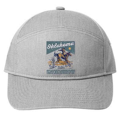 Oklahoma Smokeshow Western Oklahoma Smokeshow Rodeo 7-Panel Snapback Hat